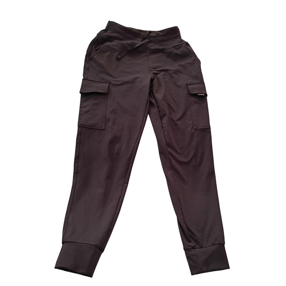 Baleaf‎ Womens Black Cargo Jogger Pants Athletic Workout Lounge Size M